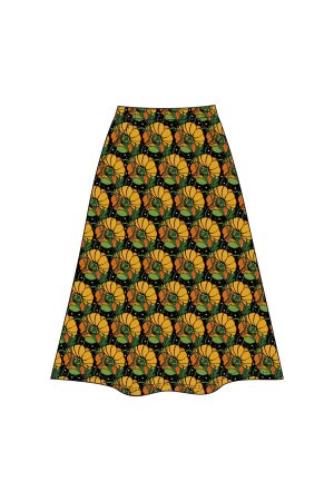 Cissi Och Selma Nederdel Lisa Kronblad Senap Lisa nederdelen er en behagelig model, med lommer foran. Nederdelen går ud i A facon. Nederdelen går til under knæet. Cissi Och Selma Nederdel Lisa Kronblad Senap er normal i størrelse, Har fine lommer foran, bred linning med elastik, lige til at trække op og afsted Brug denne smukke nederdel sammen med en fint skjorte og et par strømpebukser fra Pamala Mann som du også finder her op webshoppen.